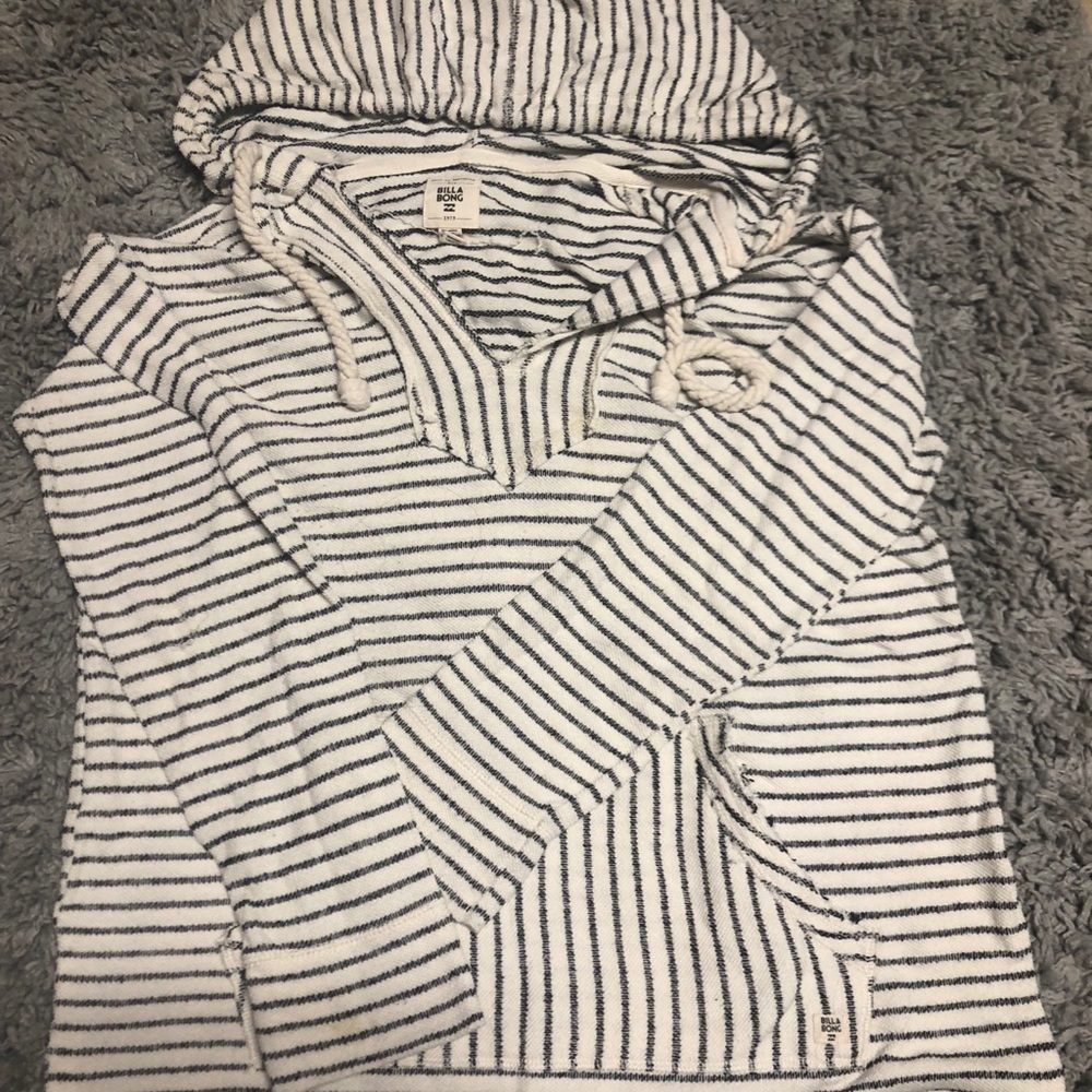 BILLABONG STRIPPED KNIT SWEATER
